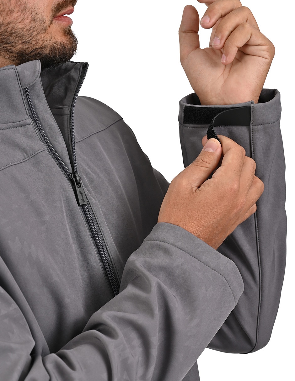 Chamarra casual con bolsillos para hombre 5