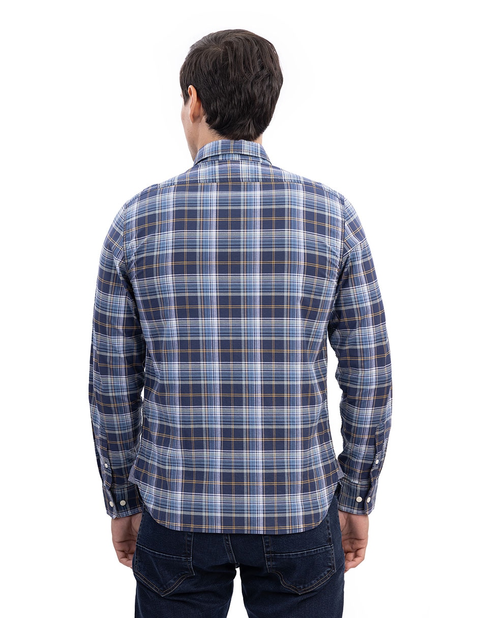 Camisa Casual de (si aplica) Lyocell manga Larga para hombre 3