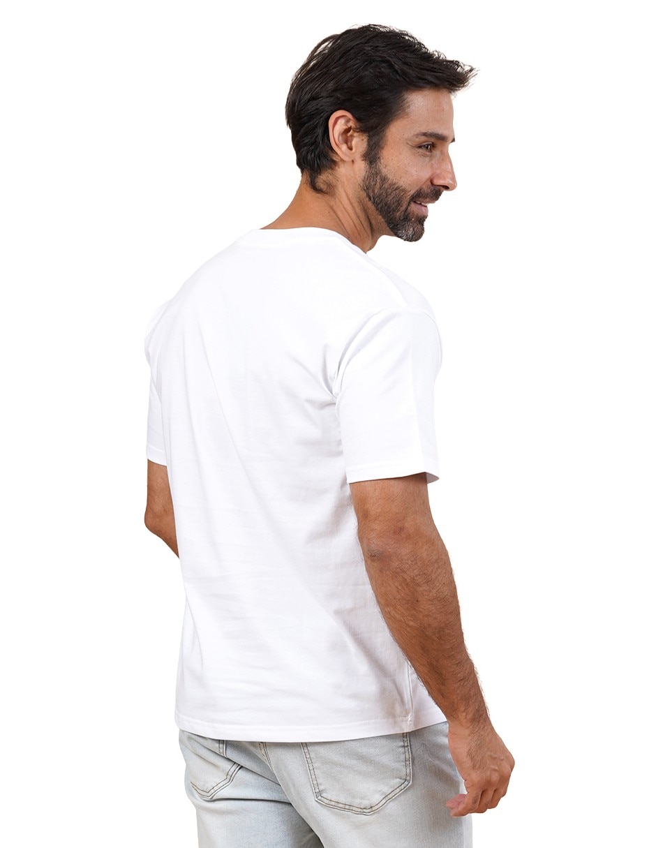 Playera chelsea cuello redondo para hombre