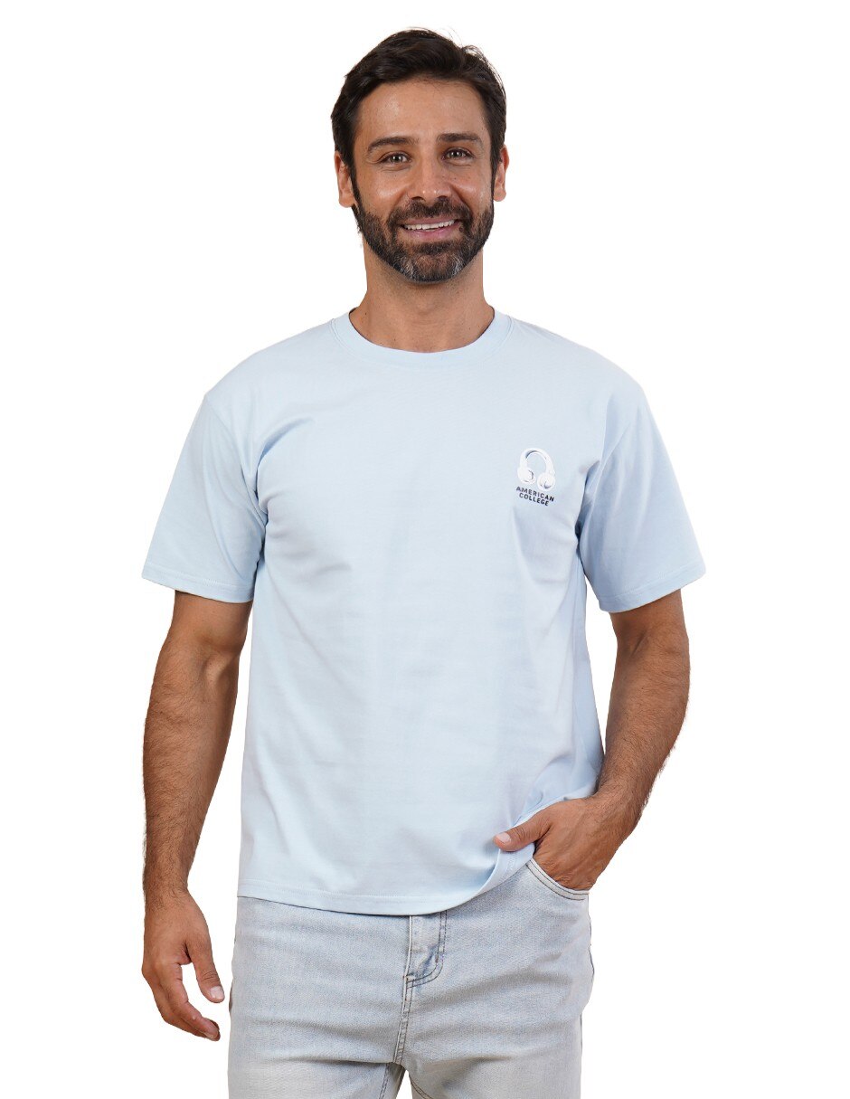 Playera chelsea cuello redondo para hombre Playera chelsea cuello redondo para hombre