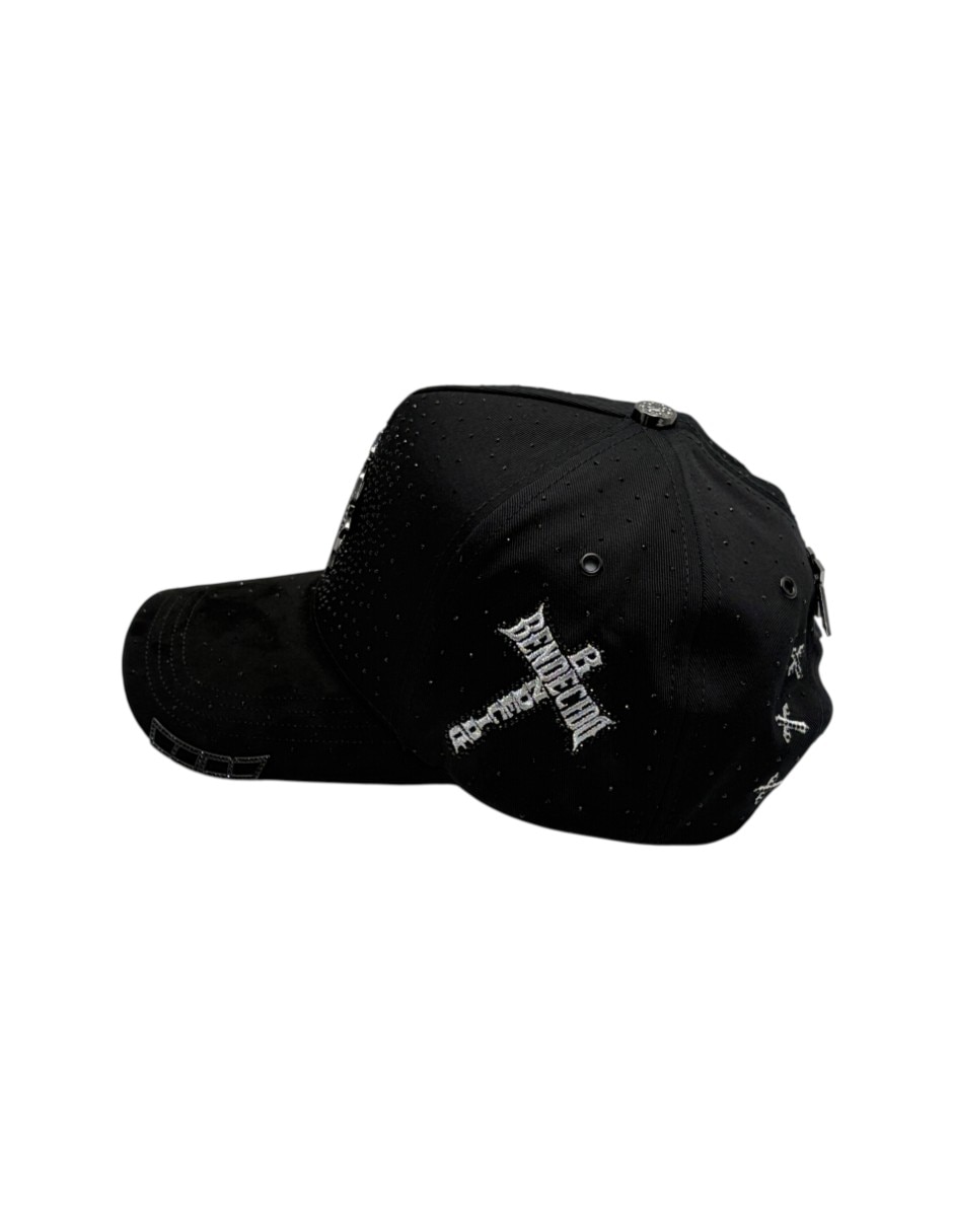 Gorra visera curva snapback casual para hombre 4