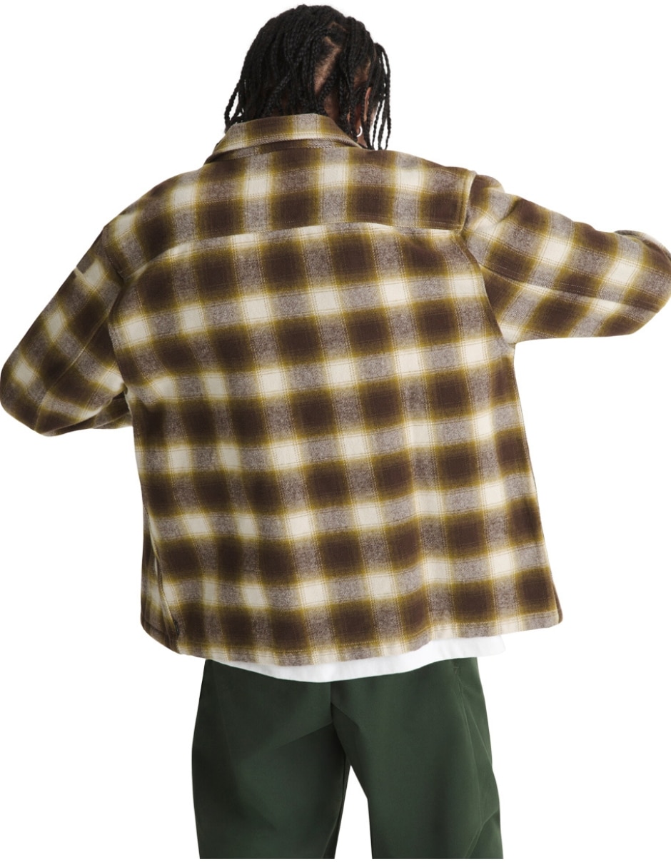 Sobrecamisa casual manga larga para hombre 2