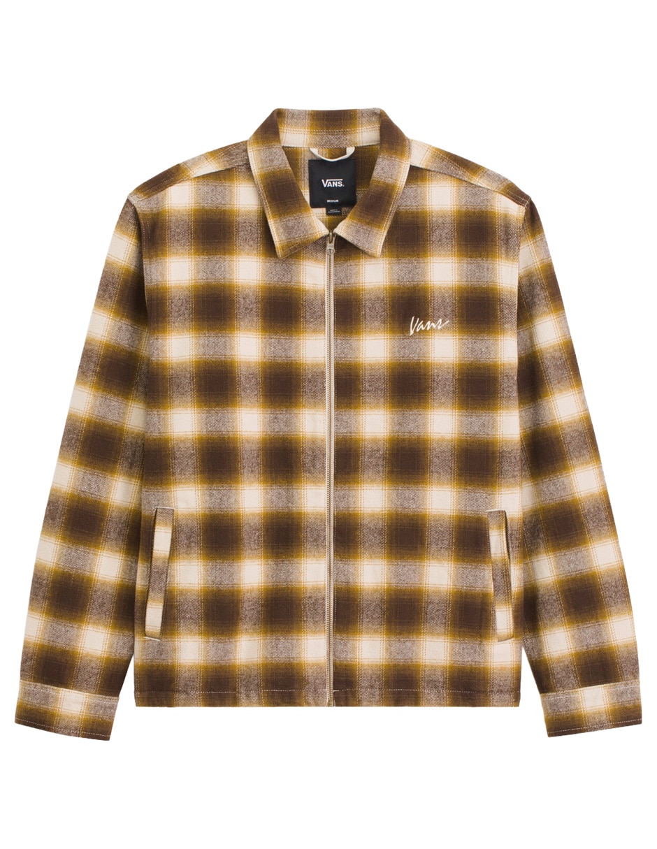 Sobrecamisa casual manga larga para hombre 3