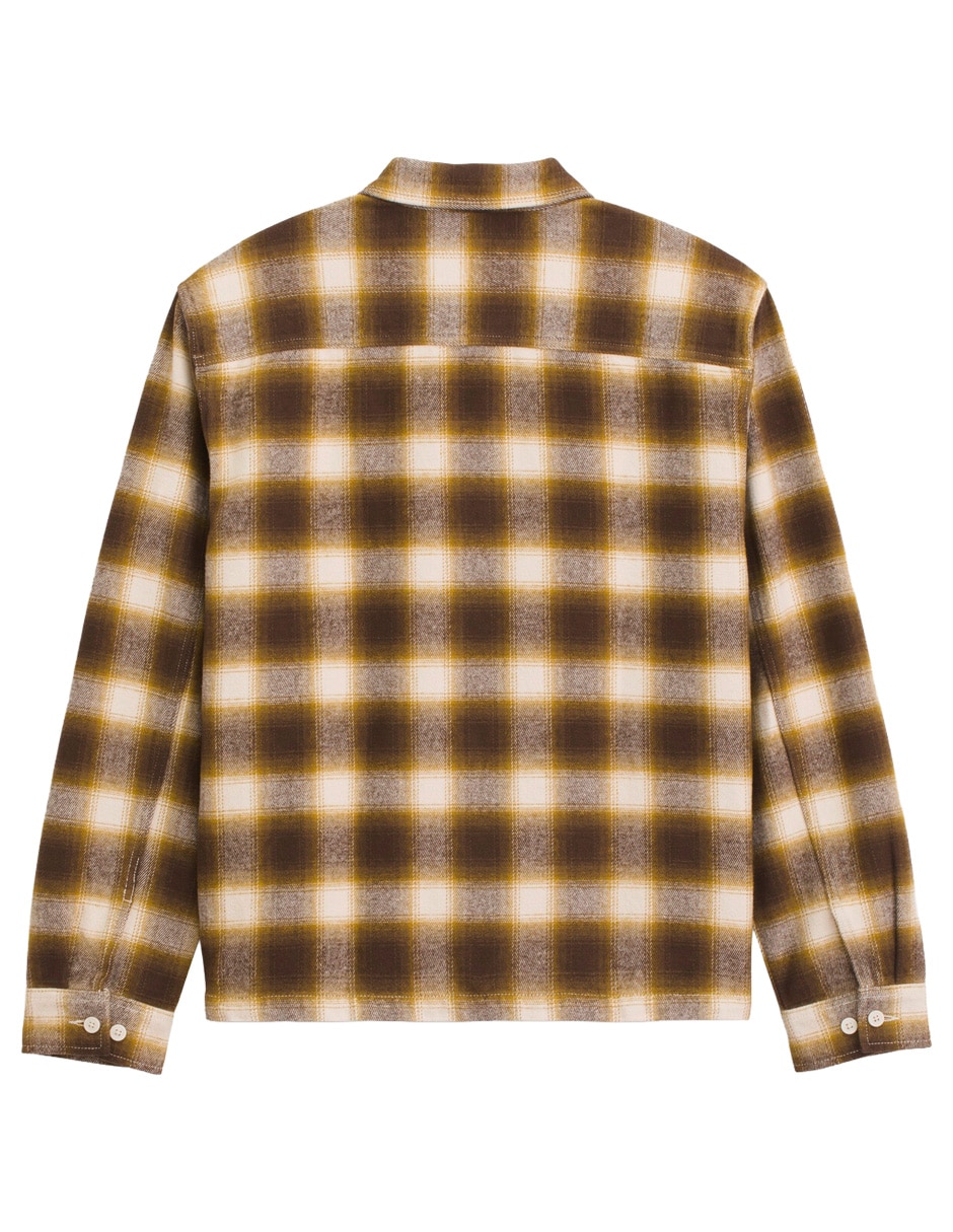 Sobrecamisa casual manga larga para hombre 4