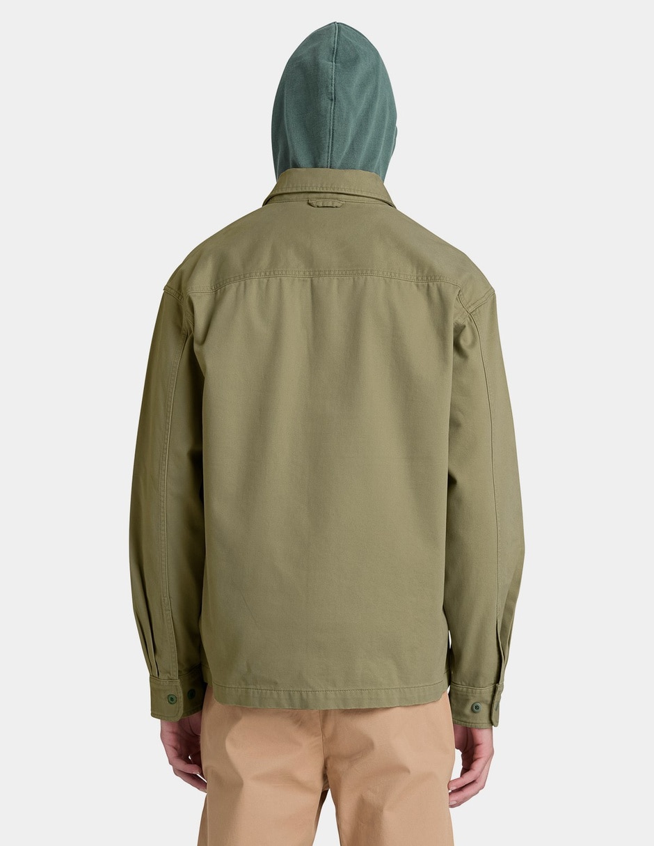 Sobrecamisa Casual Sobrecamisa utilitaria para hombre Verde TBC0YH9M991 de (si aplica) Algodón manga Larga para hombre 3