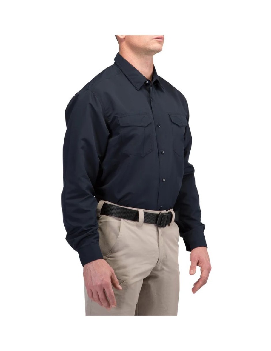 Camisa Casual de (si aplica) Poliéster manga Larga para hombre 3