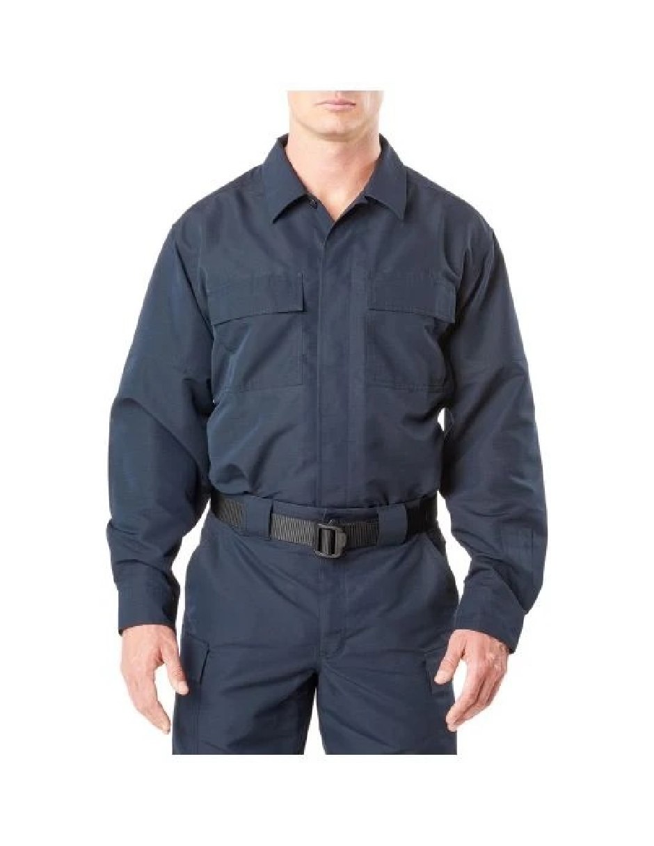 Camisa Casual de (si aplica) Poliéster manga Larga para hombre