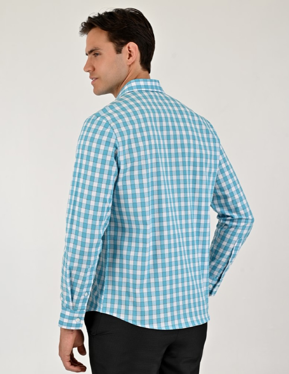 Camisa Casual Otoño Invierno de (si aplica) Algodón manga Larga para hombre 4