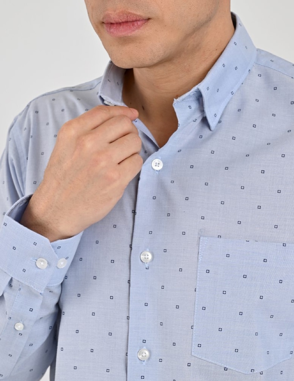 Camisa Casual Otoño Invierno de (si aplica) Bambú y poliéster manga Larga para hombre 2