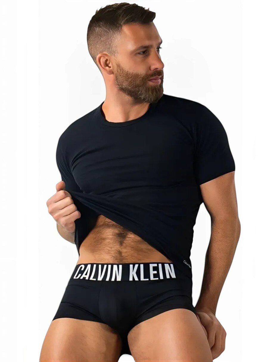 Playera calvin klein stretch cuello redondo para hombre 4