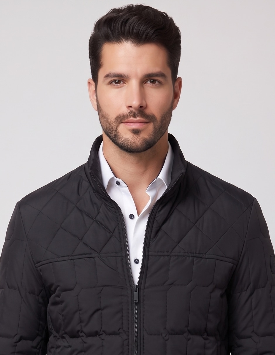 Chamarra capitonada para hombre 2