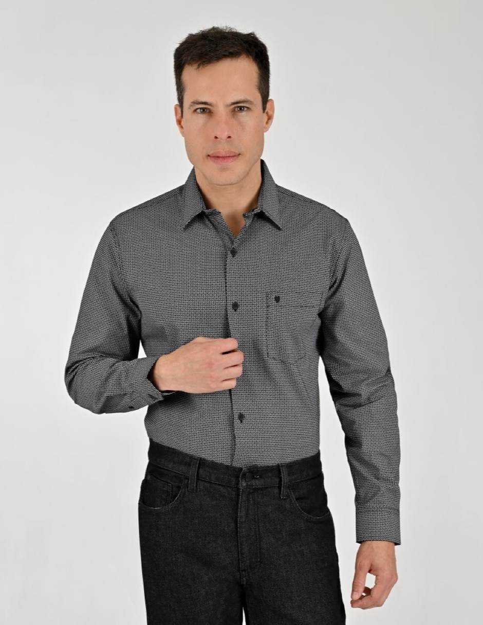 Camisa casual manga larga para hombre Camisa casual manga larga para hombre