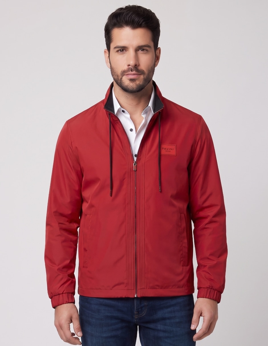 Chamarra Casual No de Algodón y poliéster Sin diseño para hombre 1