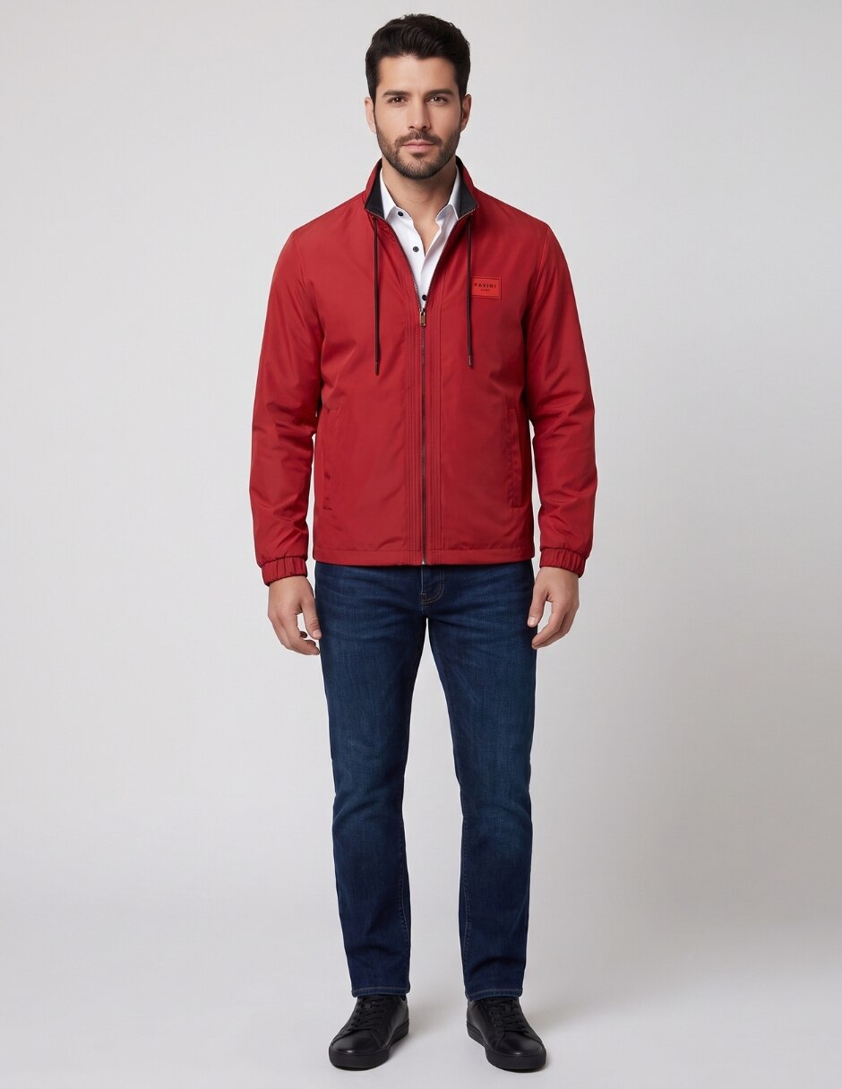 Chamarra Casual No de Algodón y poliéster Sin diseño para hombre 2