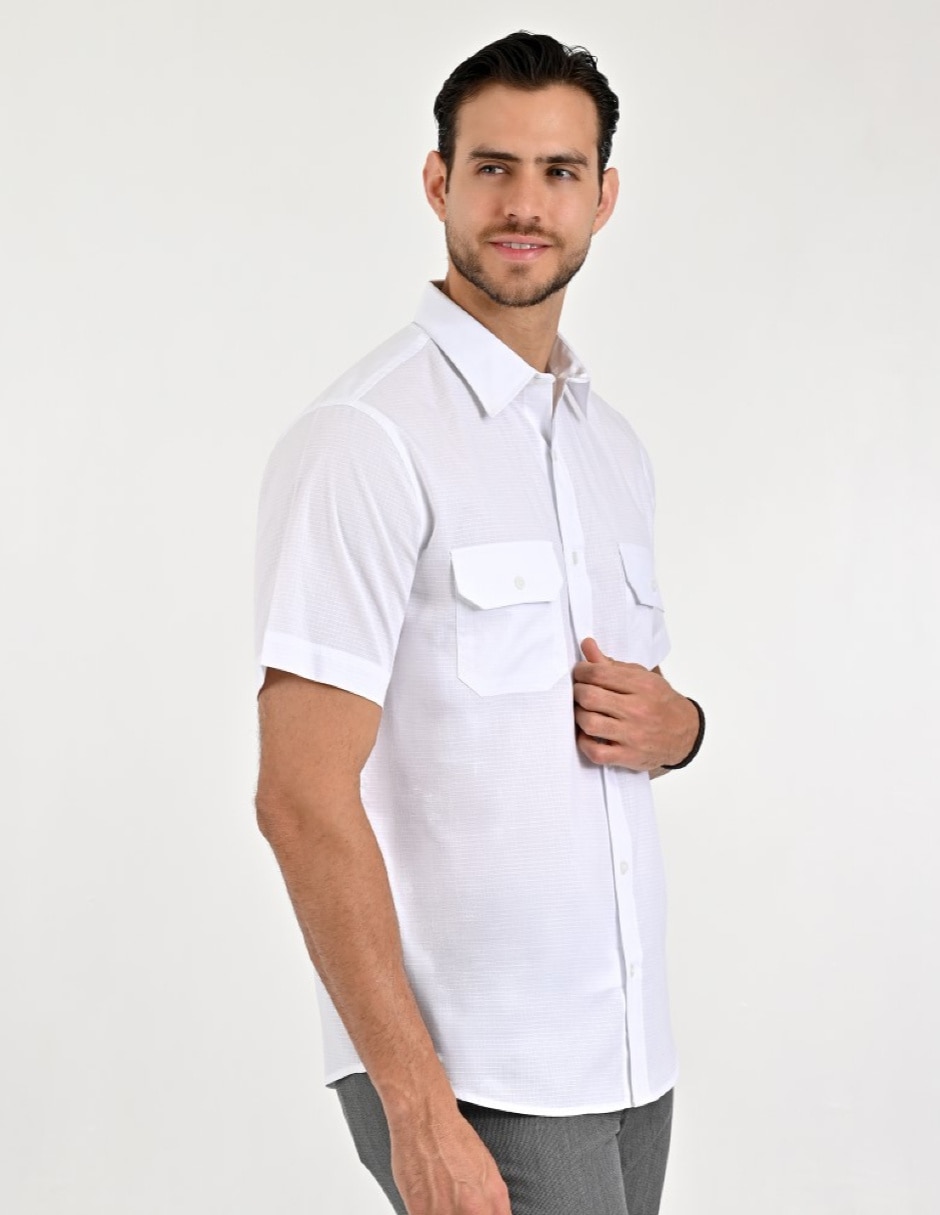 Camisa Casual Otoño Invierno de (si aplica) Algodón manga Larga para hombre 2