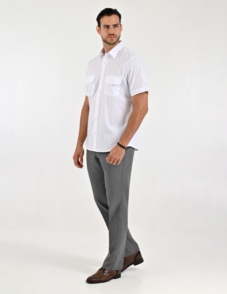 Camisa Casual Otoño Invierno de (si aplica) Algodón manga Larga para hombre 5