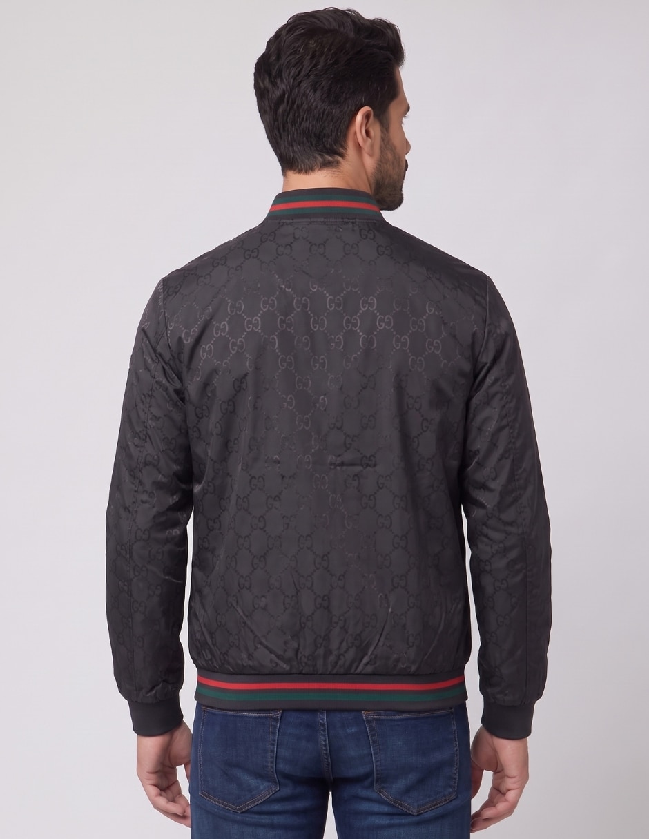 Chamarra Bomber No de Algodón y poliéster Grabado para hombre 4