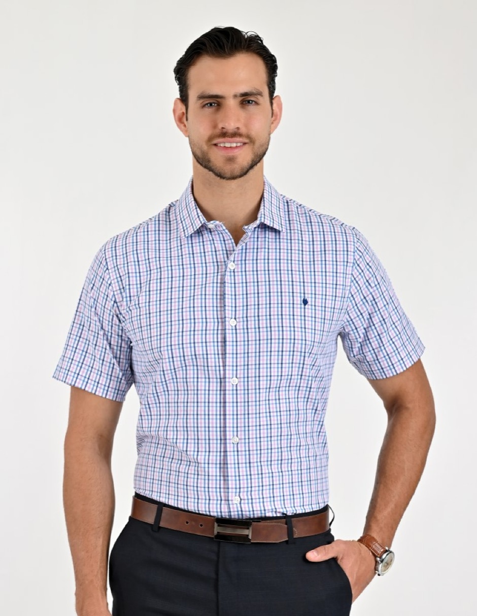 Camisa casual manga corta para hombre Camisa casual manga corta para hombre