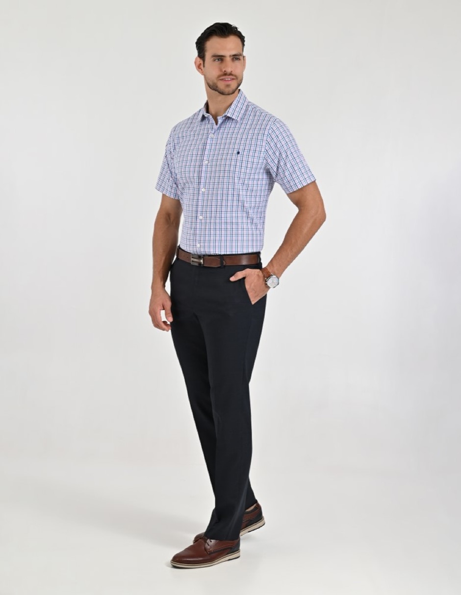Camisa casual manga corta para hombre 3
