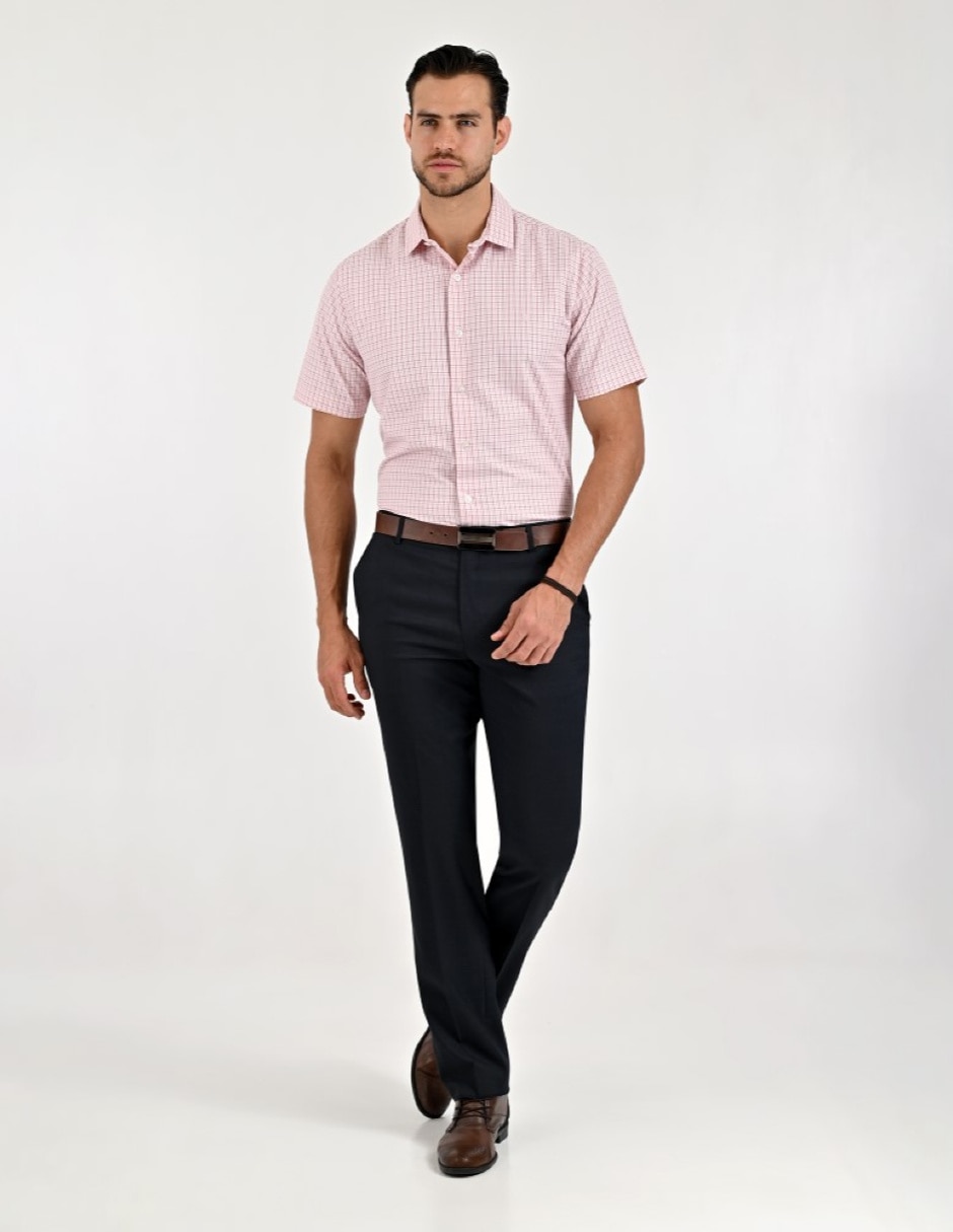 Camisa casual manga corta para hombre 2