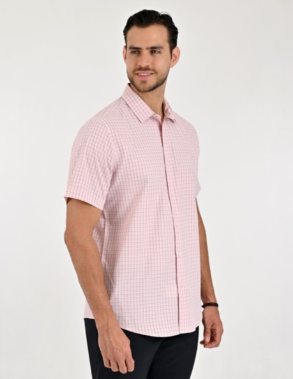 Camisa casual manga corta para hombre 3