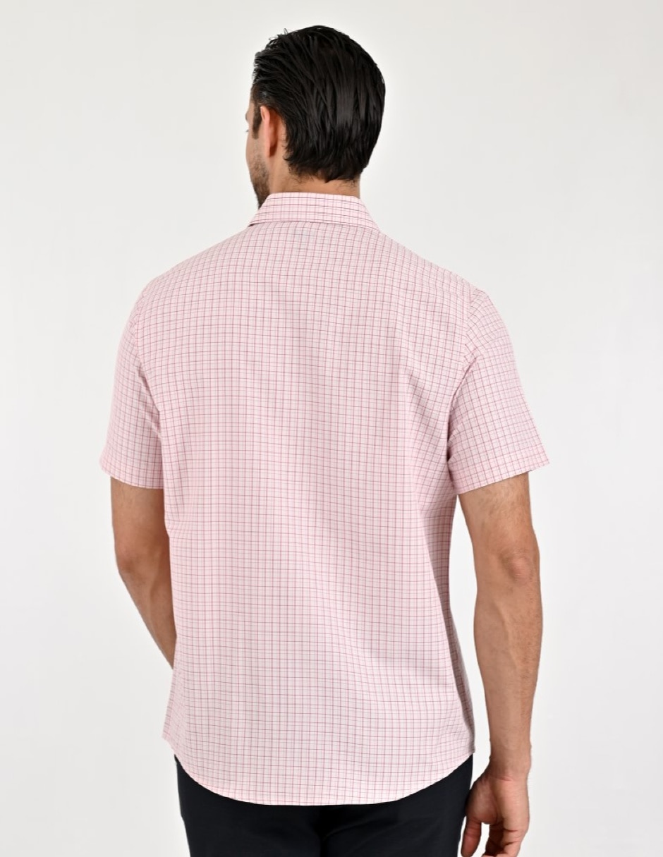 Camisa casual manga corta para hombre 5