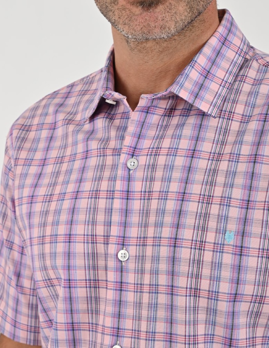 Camisa casual manga corta para hombre 2