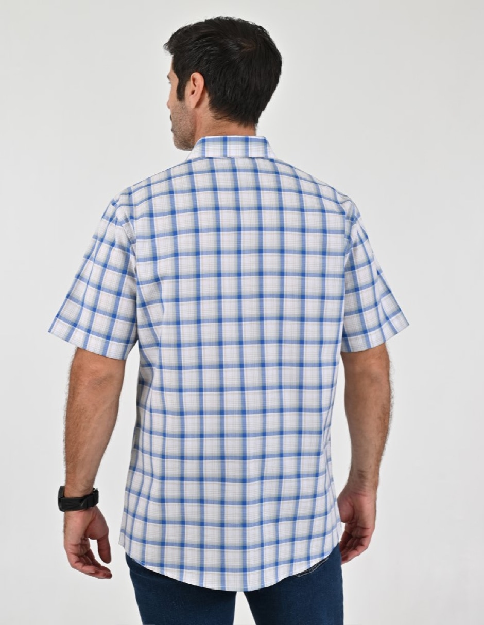 Camisa casual manga corta para hombre 3