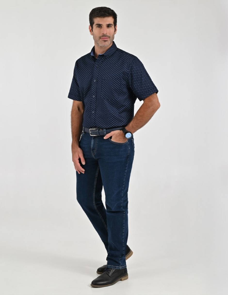 Camisa casual manga corta para hombre 2
