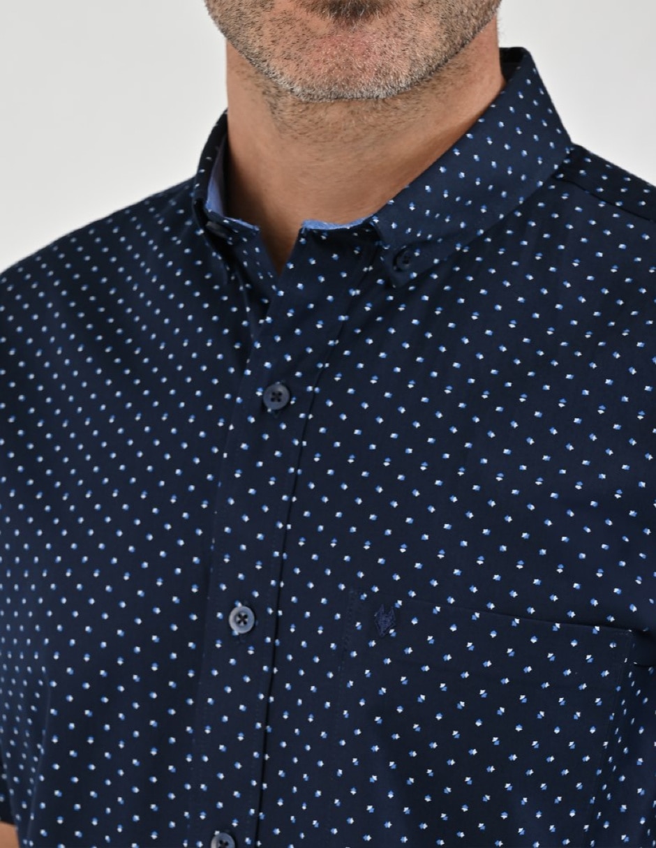 Camisa casual manga corta para hombre 3