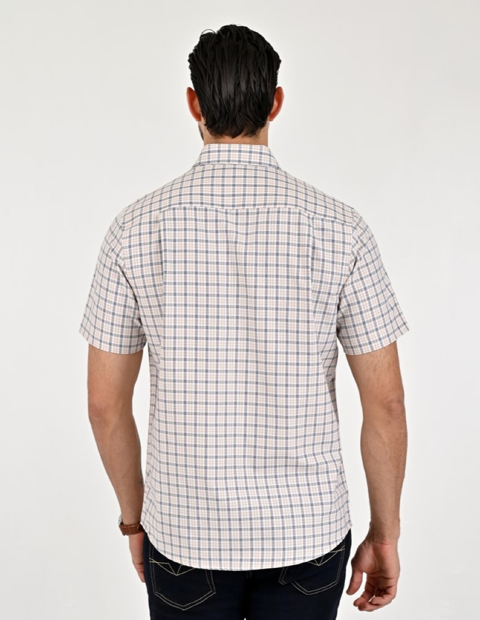 Camisa casual manga corta para hombre 2