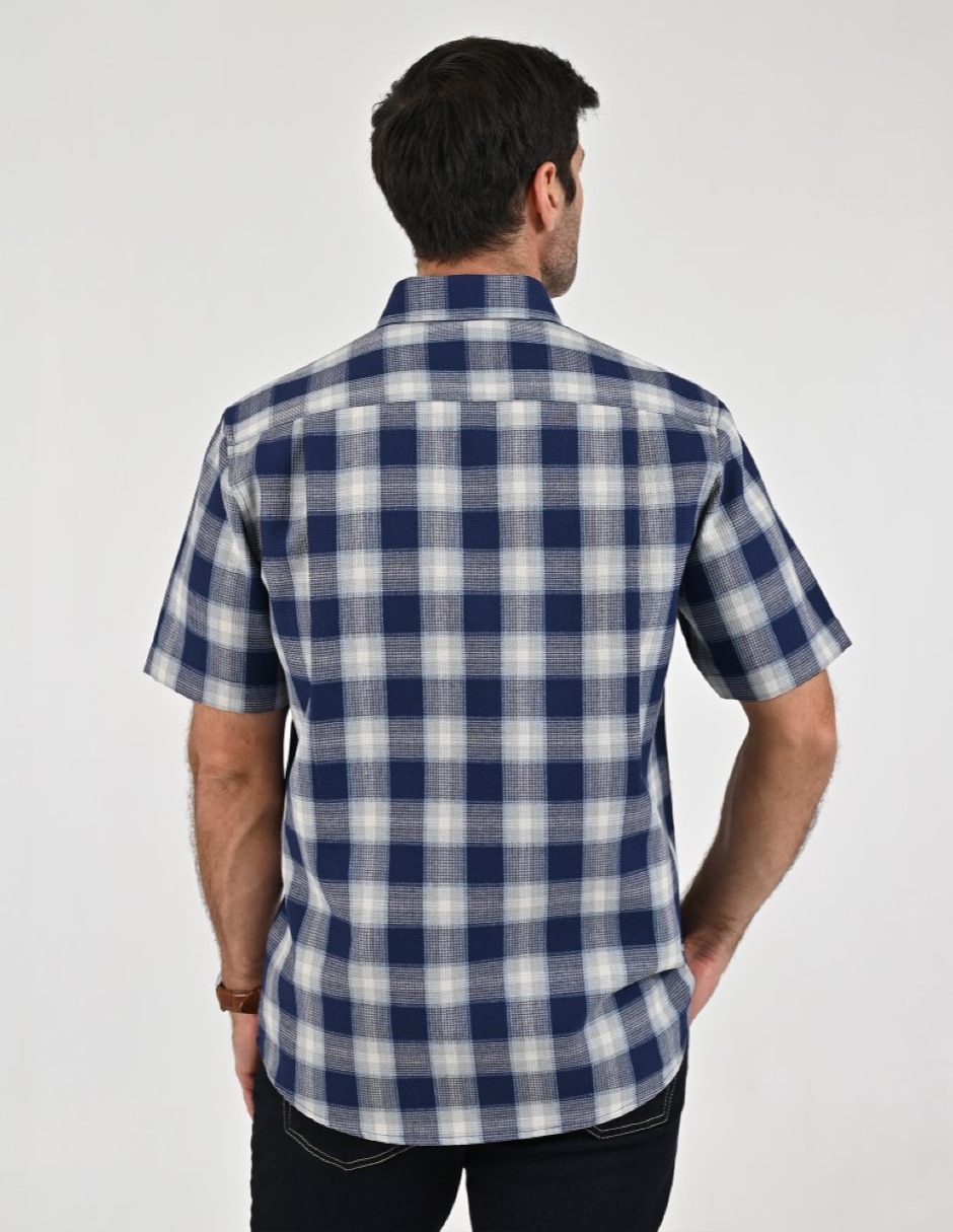 Camisa casual manga corta para hombre 3