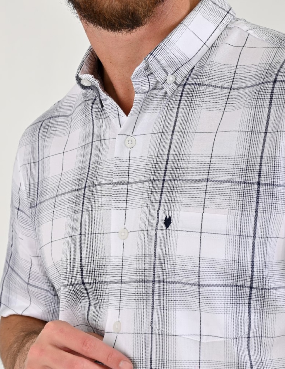 Camisa casual manga corta para hombre 2