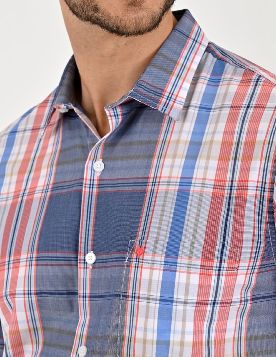 Camisa casual manga corta para hombre 3