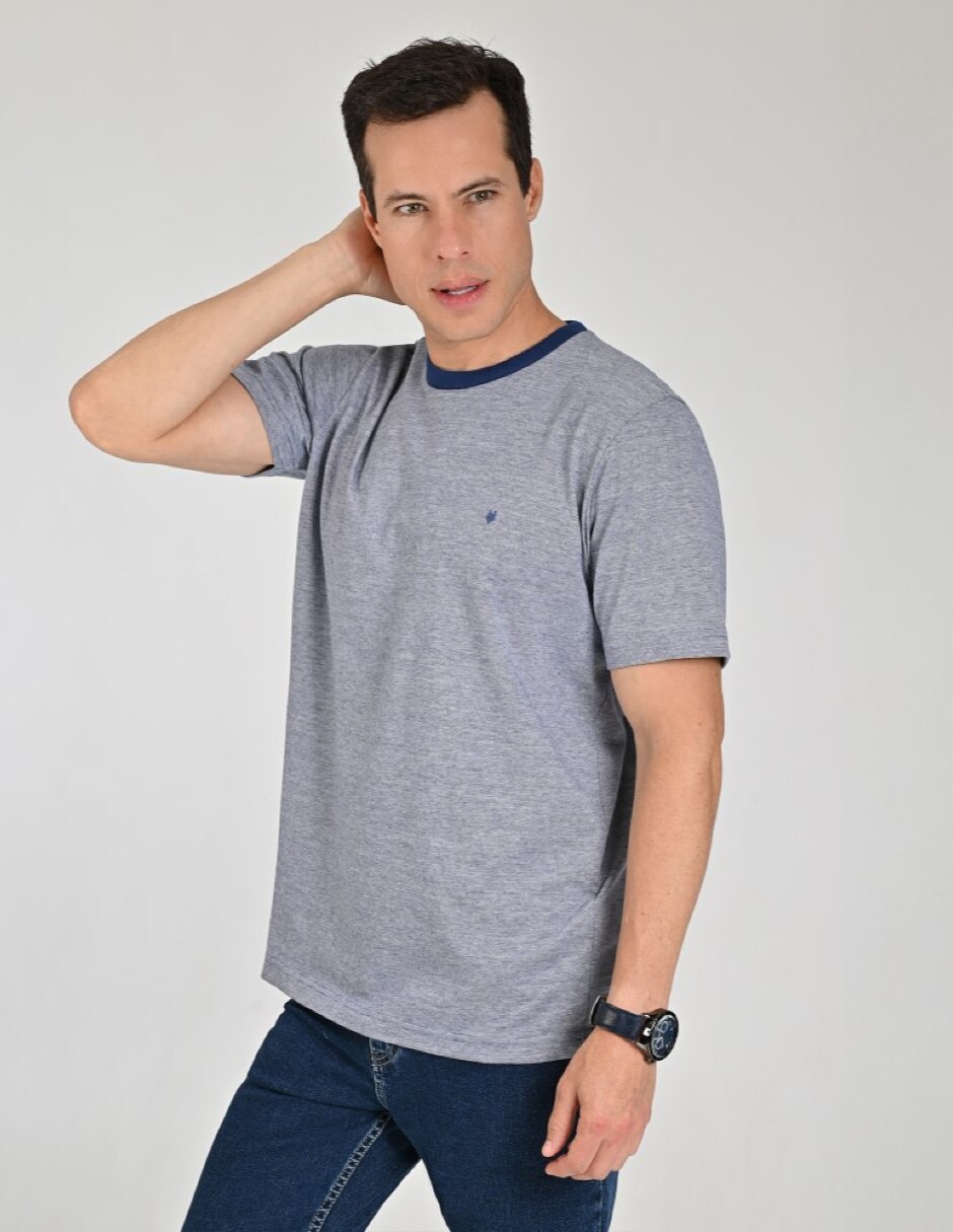 Playera cuello redondo para hombre 2
