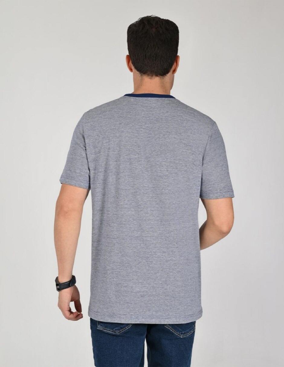 Playera cuello redondo para hombre 4