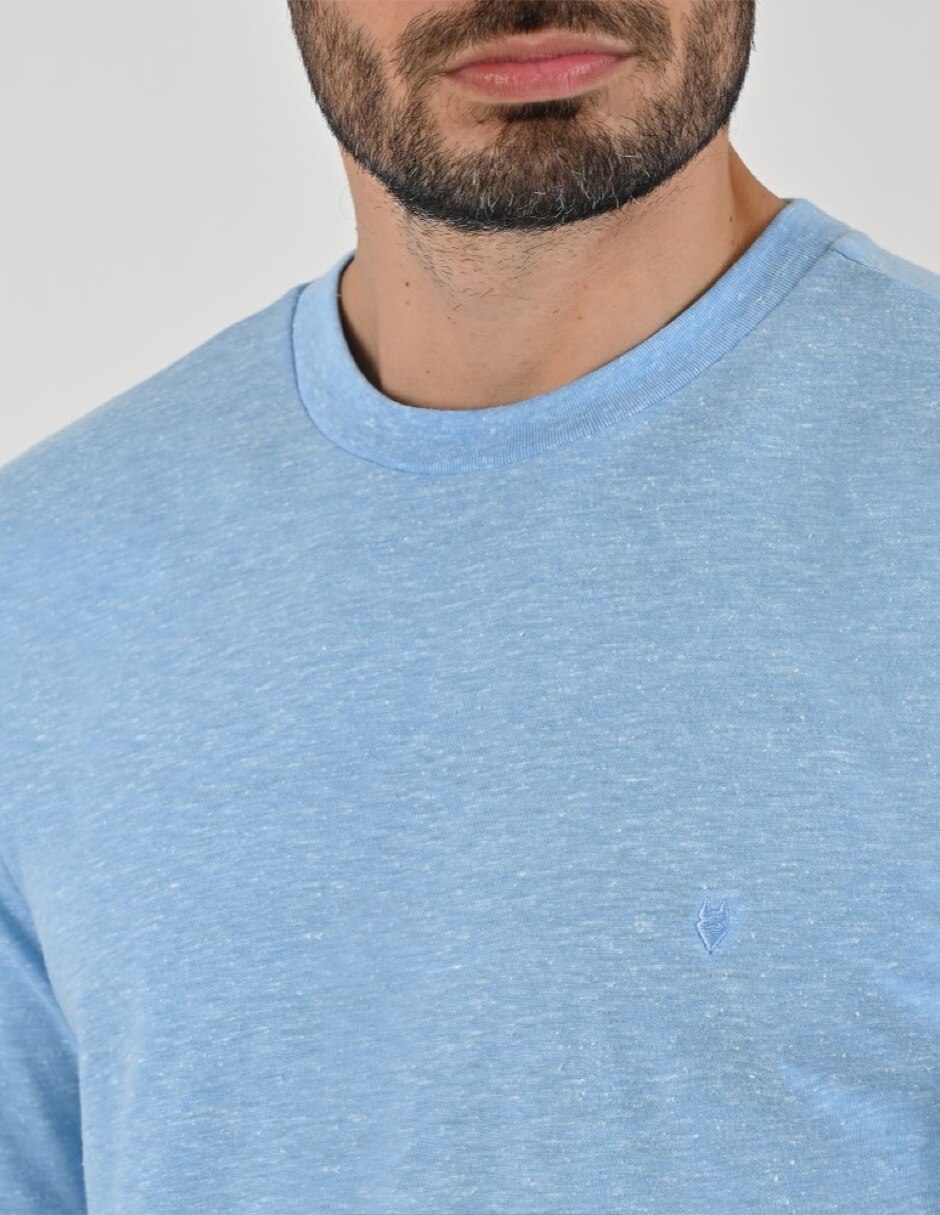 Playera cuello redondo para hombre 4