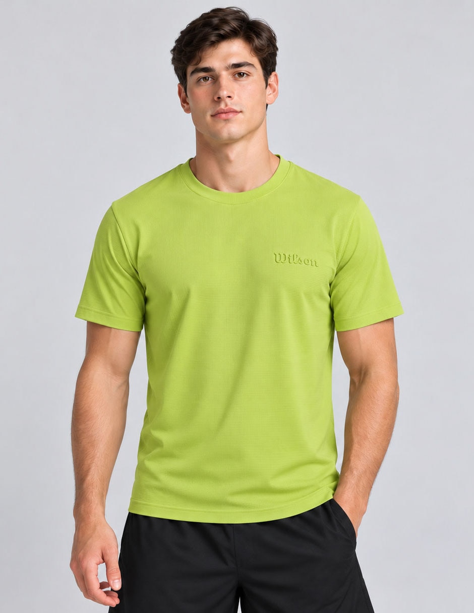 Playera cuello redondo para hombre 2