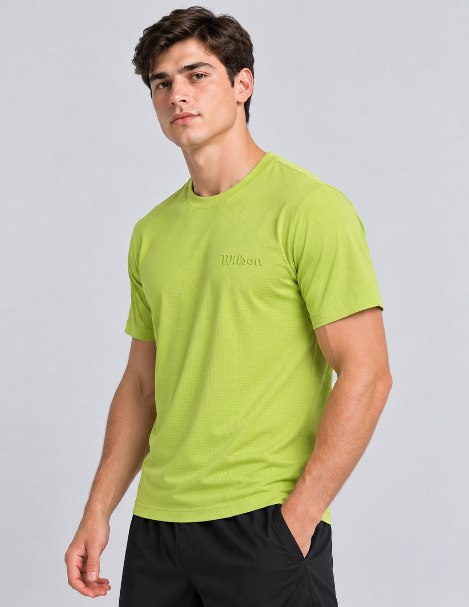Playera cuello redondo para hombre 4
