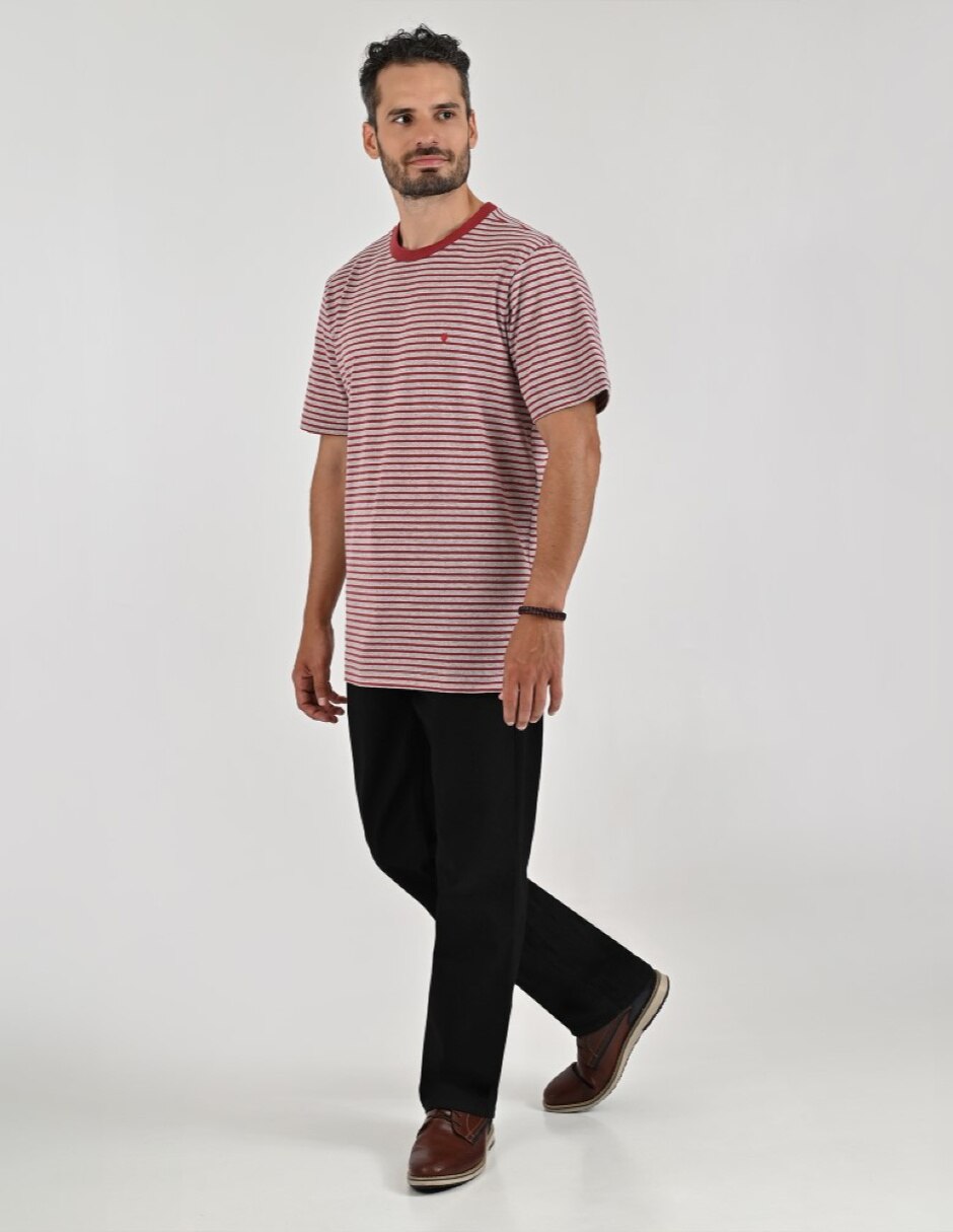 Playera cuello redondo para hombre 4