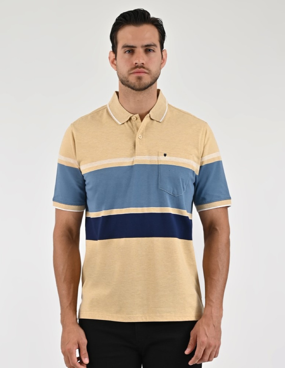 Playera tipo polo para hombre