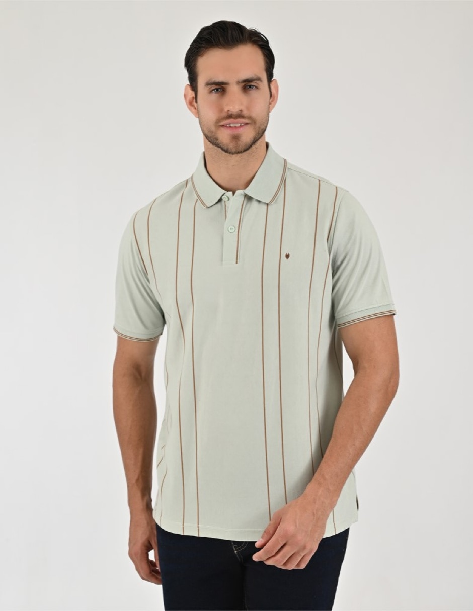Playera tipo polo para hombre