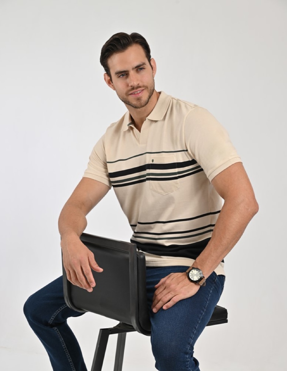 Playera tipo polo para hombre 2
