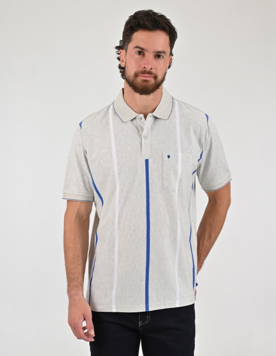 Playera tipo polo para hombre