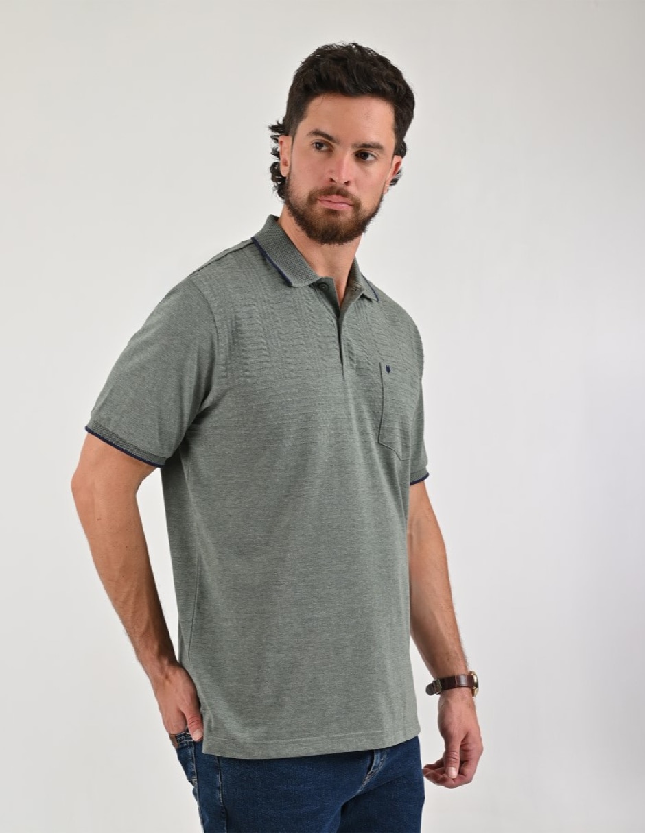 Playera tipo polo para hombre