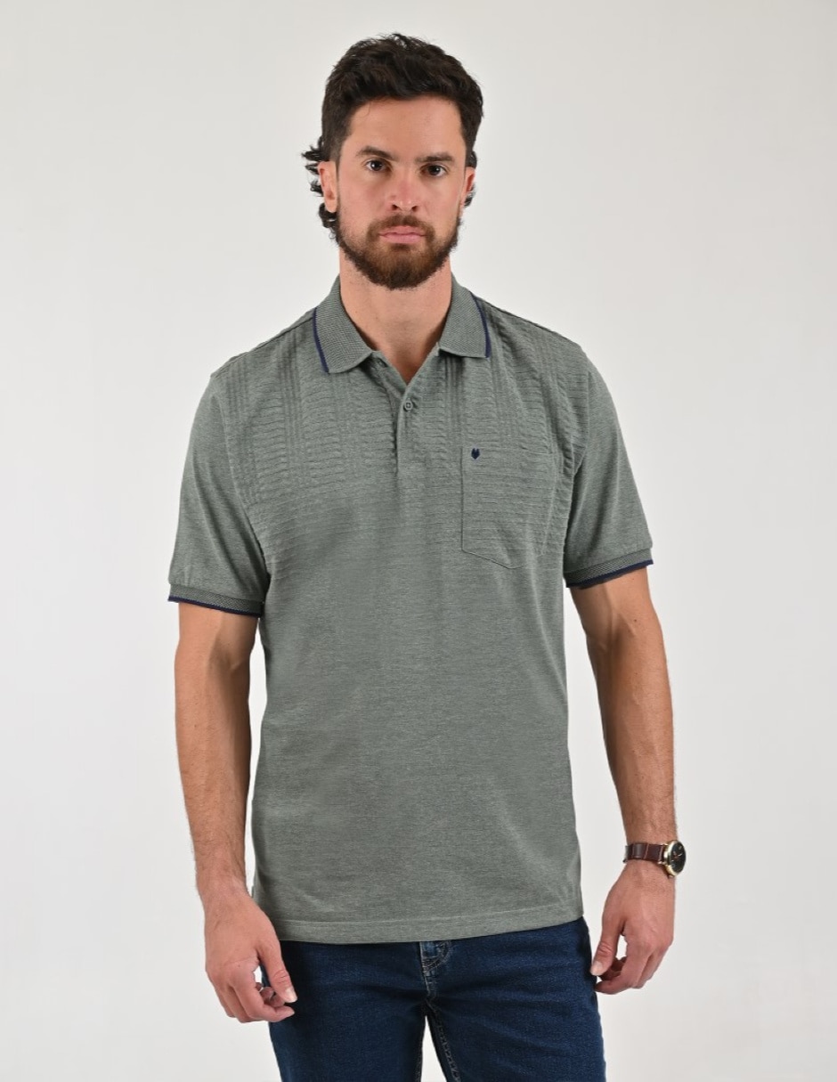 Playera tipo polo para hombre 4