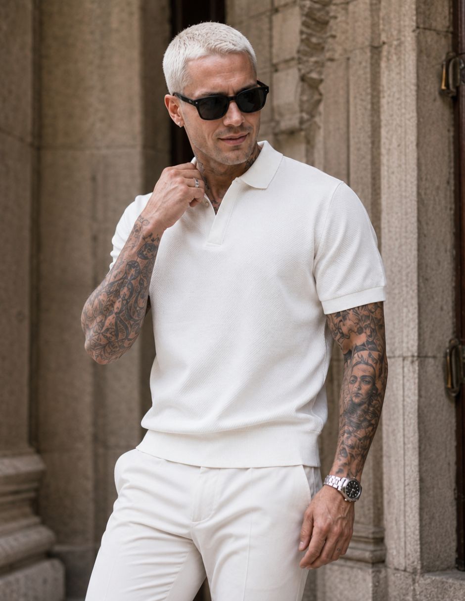Playera tipo polo Para hombre 5