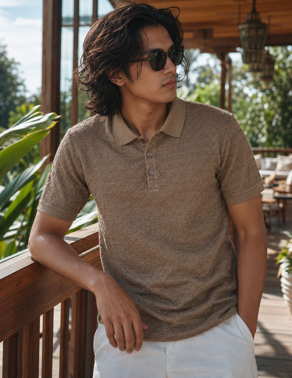 Playera tipo polo Para hombre 6