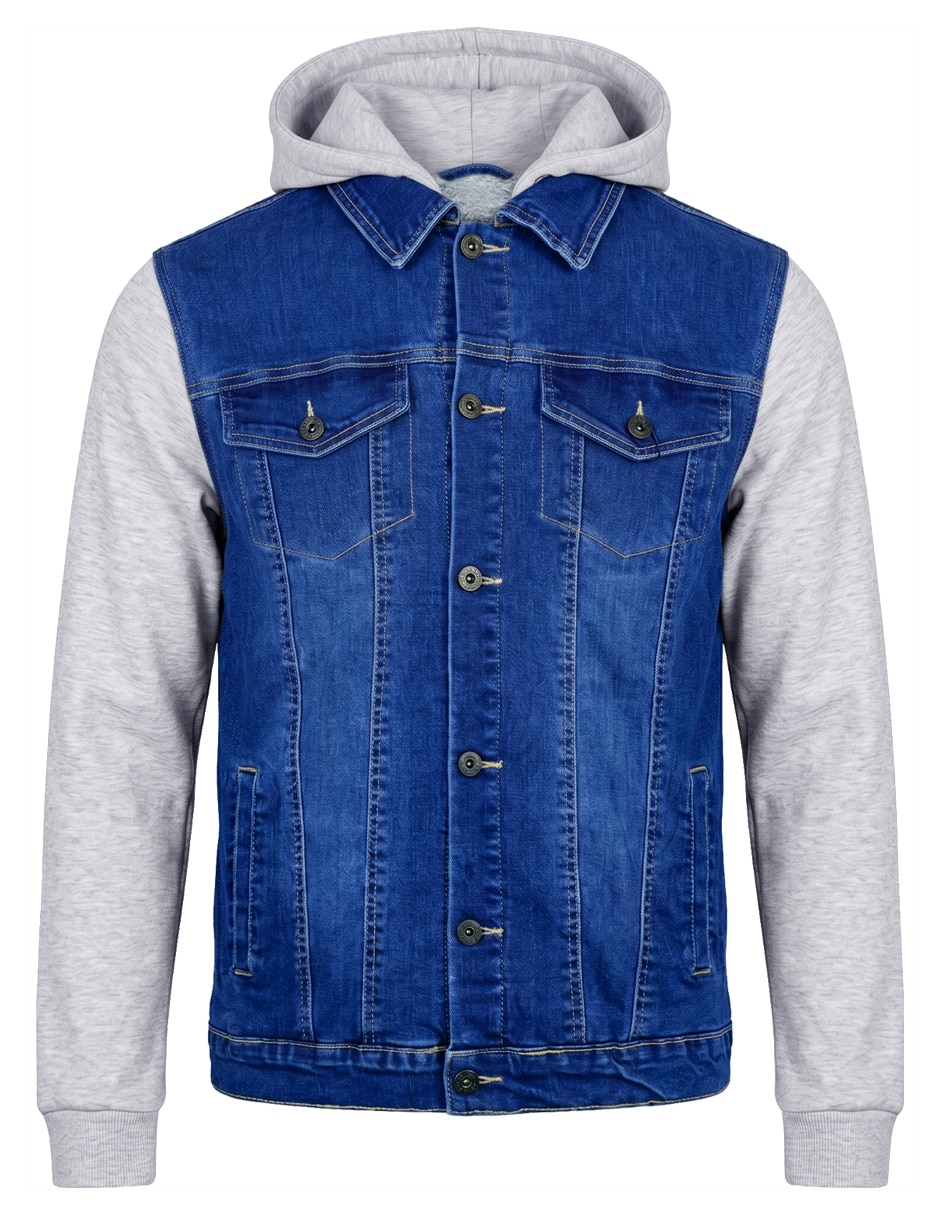 Chamarra casual con capucha para hombre 6