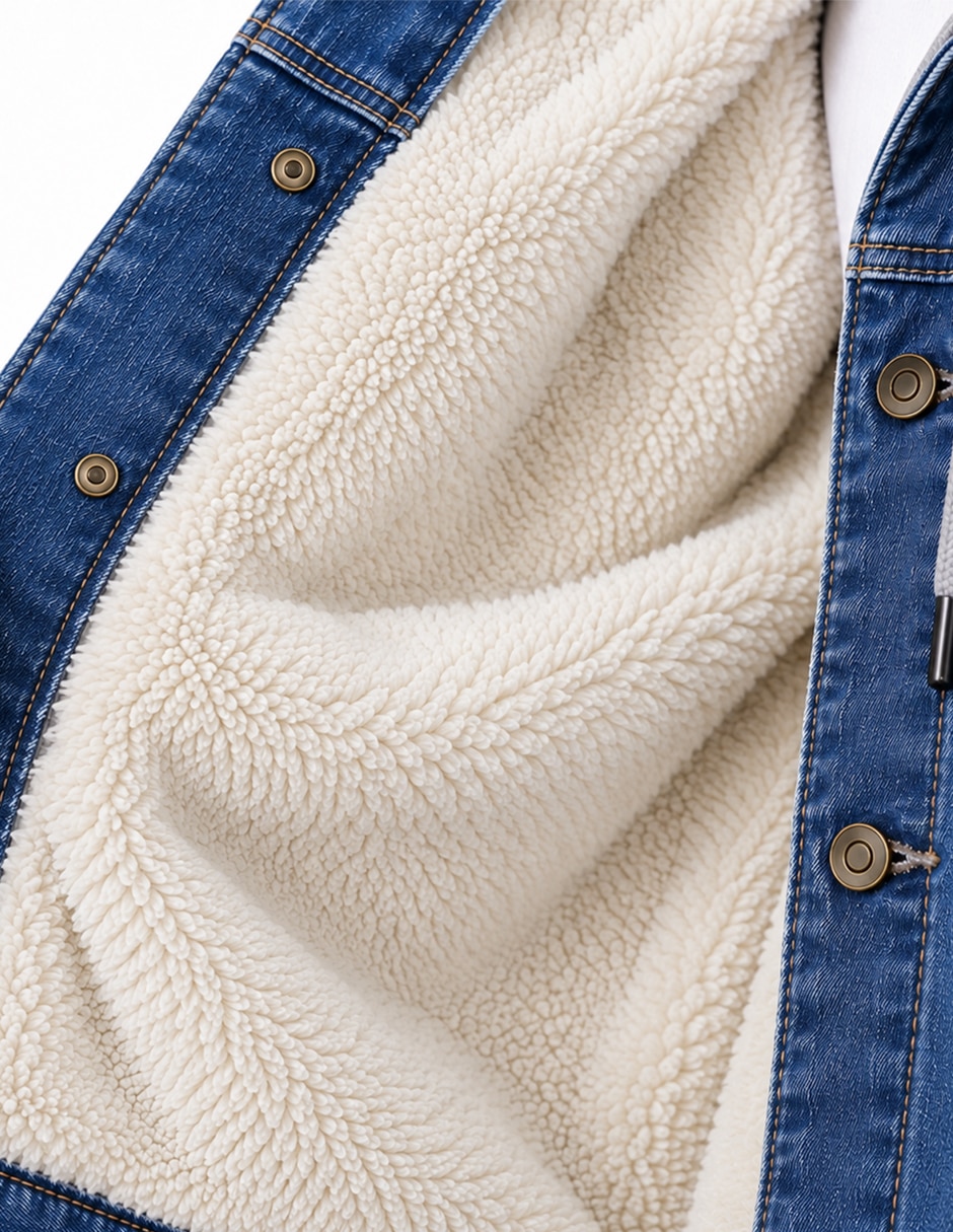 Chamarra casual con capucha para hombre 7